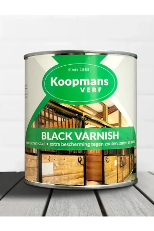 Koopmans Black Varnish 5 liter Weekendaanbieding